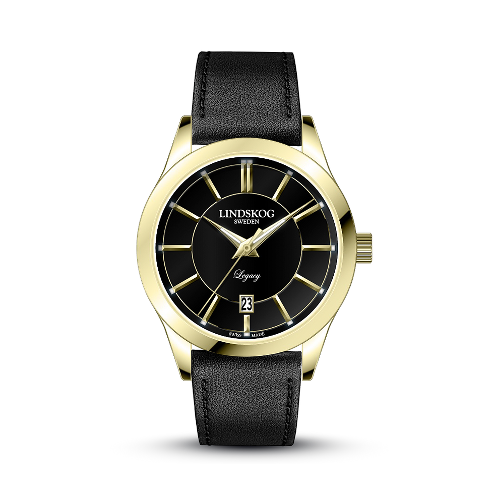 Thumbnail: Black Enamel - Gold