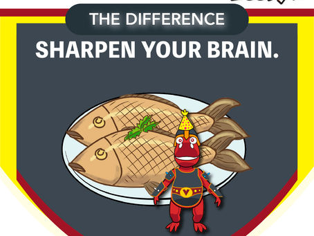 BE THE DIFFERENCE: SHARPEN YOUR BRAIN