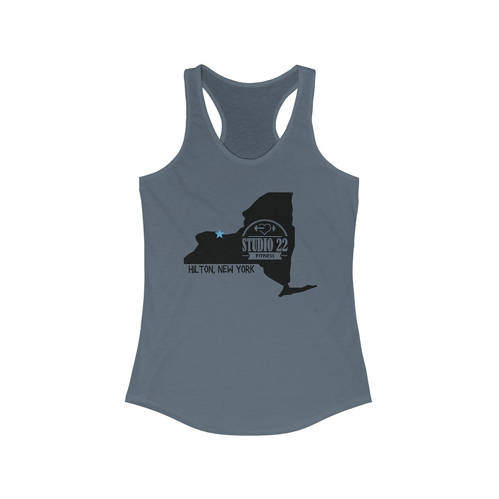 Thumbnail: Women's Ideal Racerback Tank - Rep Your Town "Hilton"