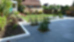 View of patio and kids slide: Family-friendly garden designed and built on New Church Road in Hove.