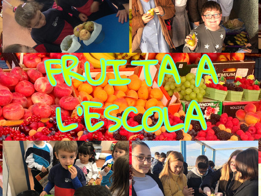 CAMPANYA DE FRUITA A LES ESCOLES