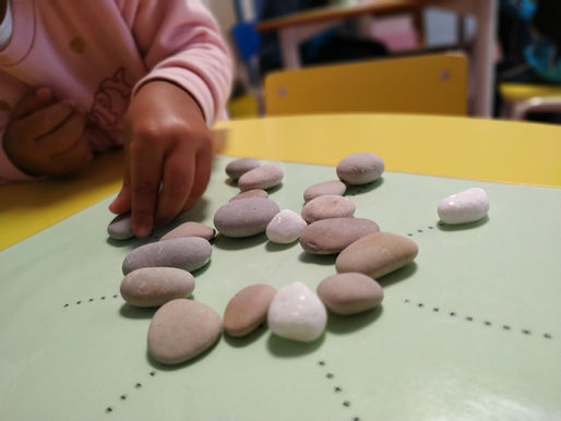 Fem servir elements naturals per aprendre!