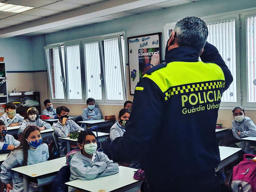 Guàrdia Urbana a cicle inicial i cicle mitjà!