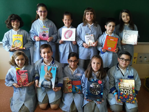 LECTURES DE SANT JORDI A TERCER I QUART DE PRIMÀRIA