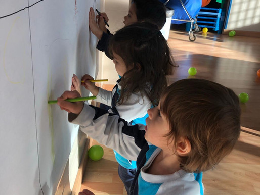 FEM UN MURAL A PSICOMOTRICITAT