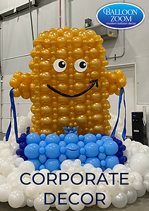 Corporate Balloon Decor | Balloon Zoom | DC