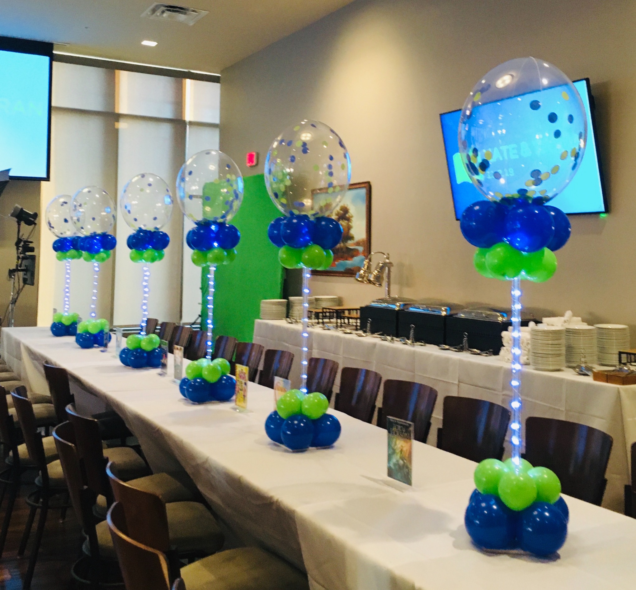 Bar Mitzvah Centerpieces | Maryland | Balloon Zoom