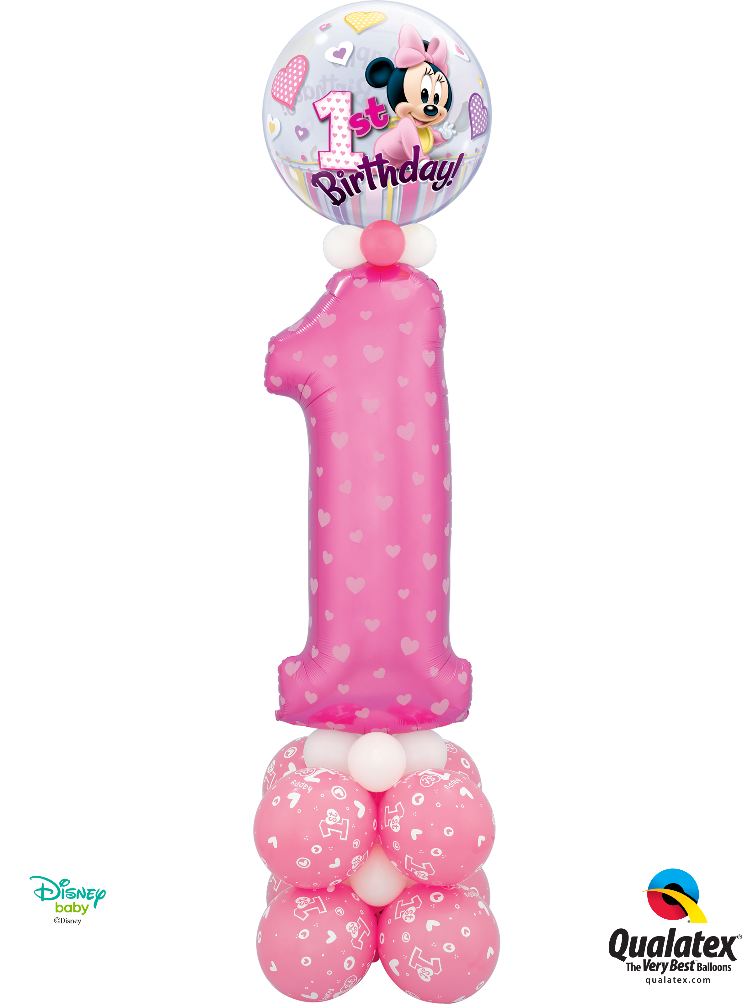 Minnie Mouse Birthday Balloons | Washington DC | Balloon Zoom