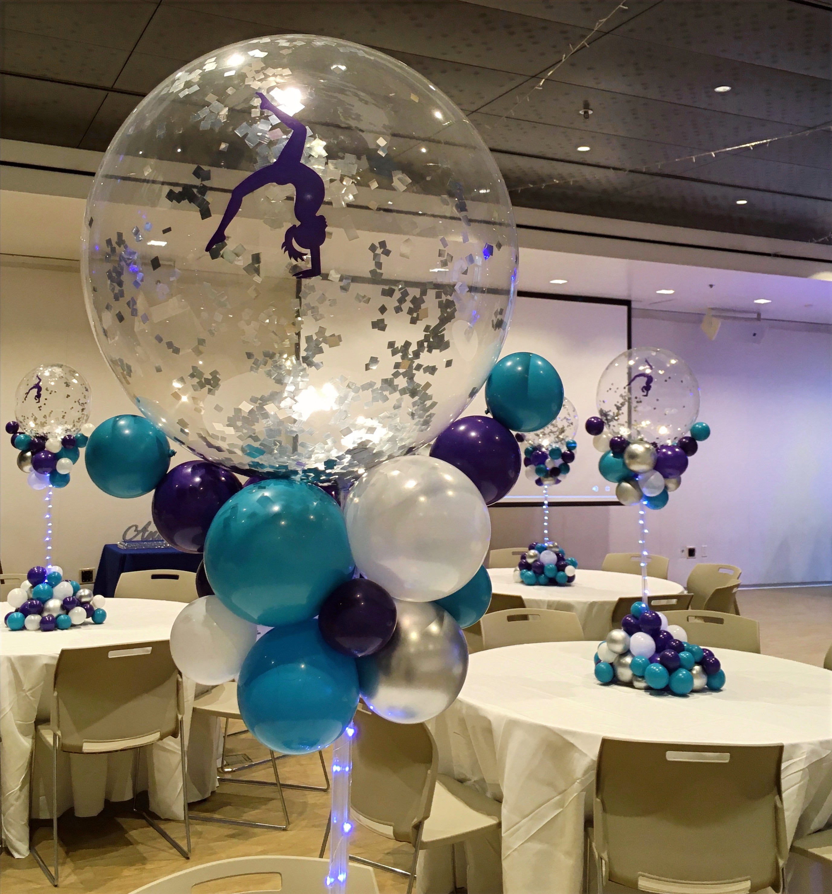 Organic Balloon Centerpieces | Washington DC | Balloon Zoom