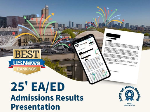 🎉 Congratulations! PANO Students Achieve Record-Breaking 25' EA/ED Admissions Results