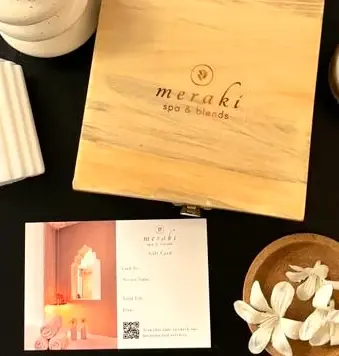 Best Gift Ideas- Meraki Spa Gift card