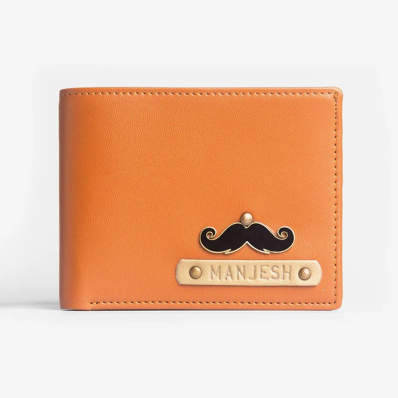 Best gift ideas - PERSONALISED MEN's WALLET WITH CHARM