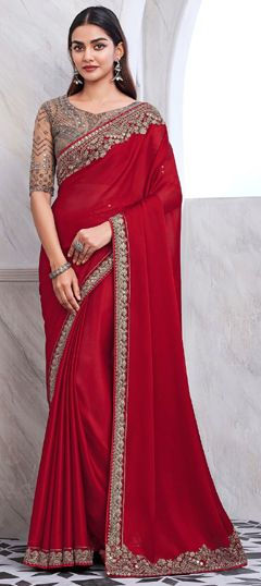 Red Sarees Ideas At Best Prices For Every Body Type & Event - Red Sarees for Formal Functions