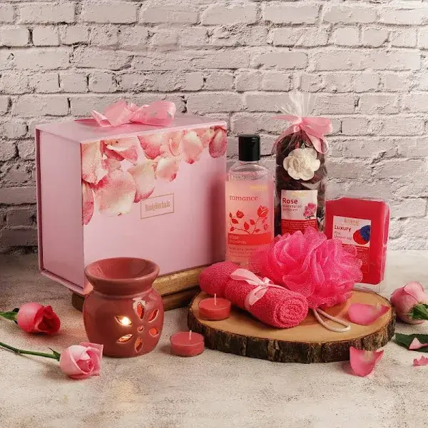 Best Gift Ideas- BodyHerbals Rose Bath And Body Spa Kit