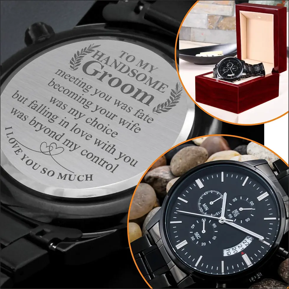 Best Gift Ideas- Engraved Watch Gift For Husband