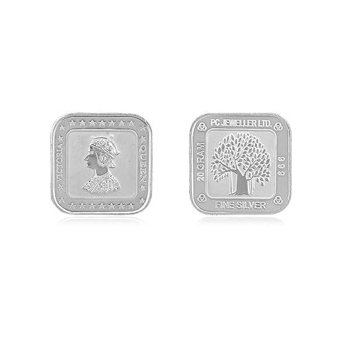 Best Gift Ideas-PC Jeweller 999 Purity 20 g Queen Victoria Silver Coin