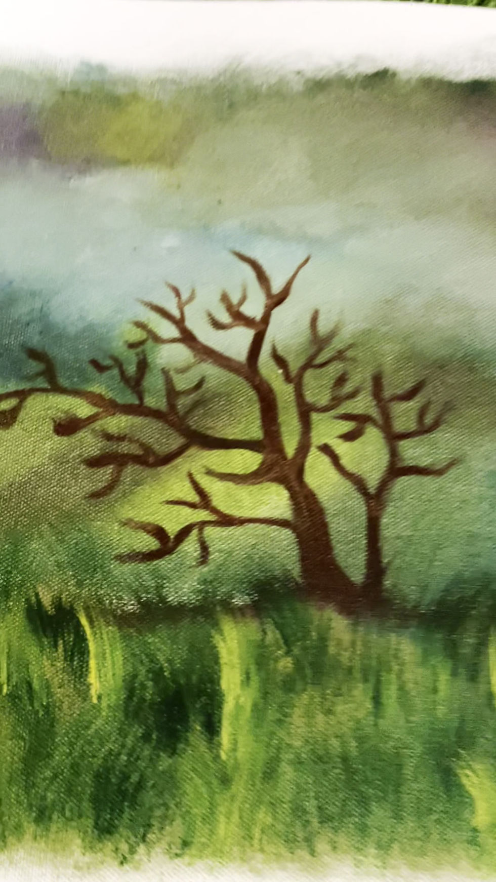 Thumbnail: The Lone Tree | 12 x 16 inches