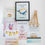 Thumbnail: Affirmation Cards Display Set – 6 Cards + Frame + Easel