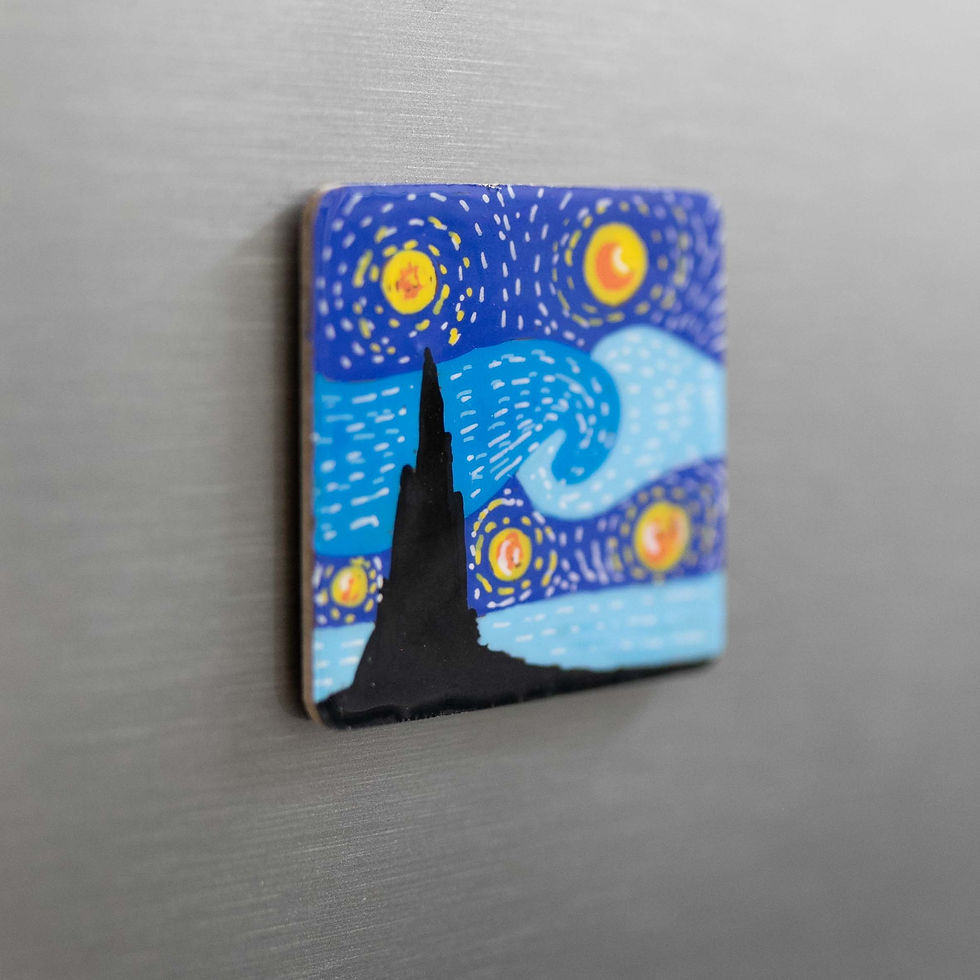 Thumbnail: Starry Night ver 1 - Fridge Magnet