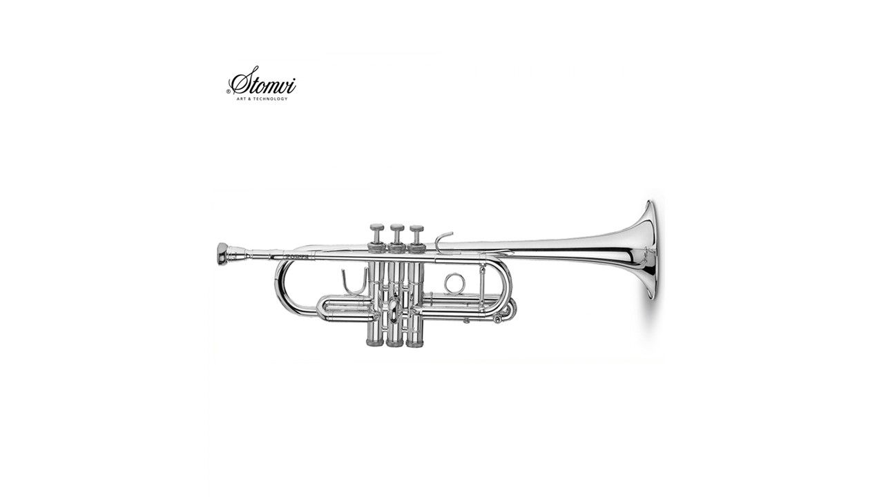 Trompeta Stomvi Forte en DO Plateada