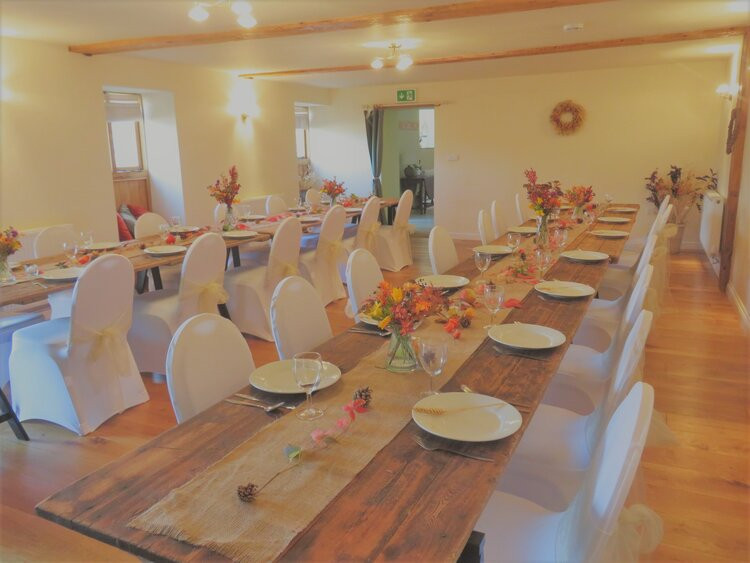 Shropshire wedding barn
