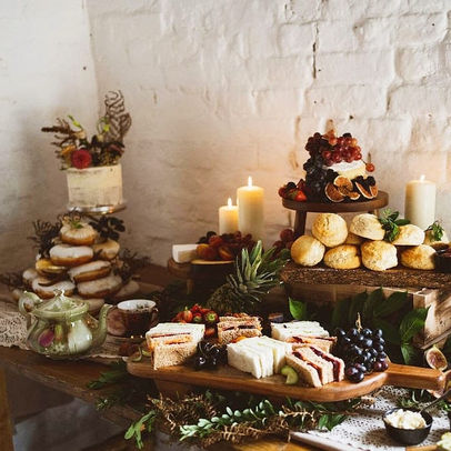 Rustic Afternoon Tea at Stanford Farm, Shropshire