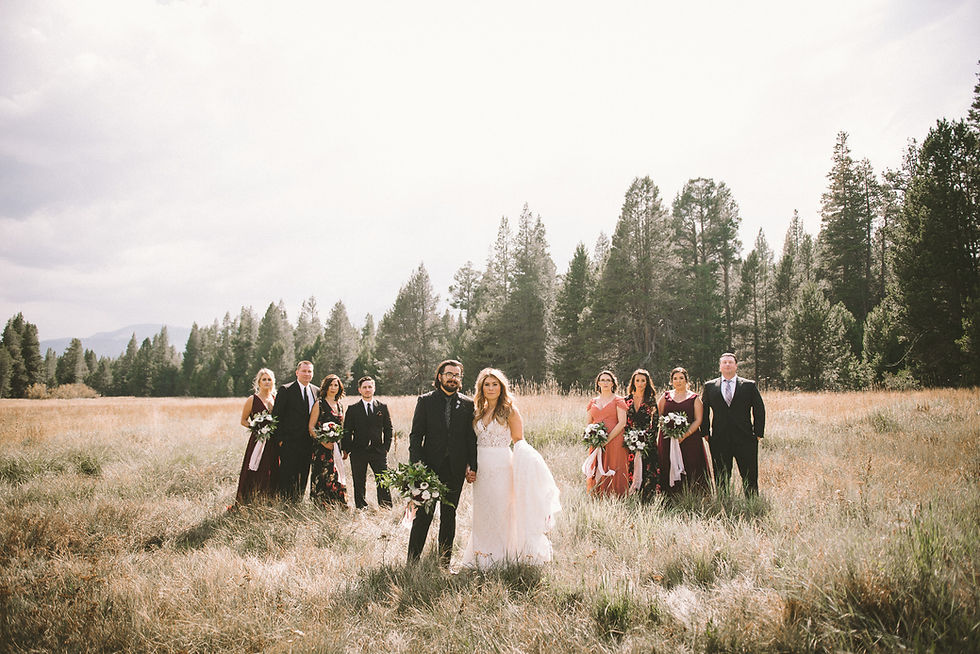 Bridal Party Photo by: Michael James Photography