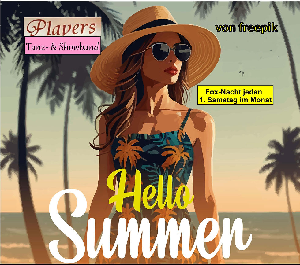 Summer-Discofox-Night mit Players Tanzband
