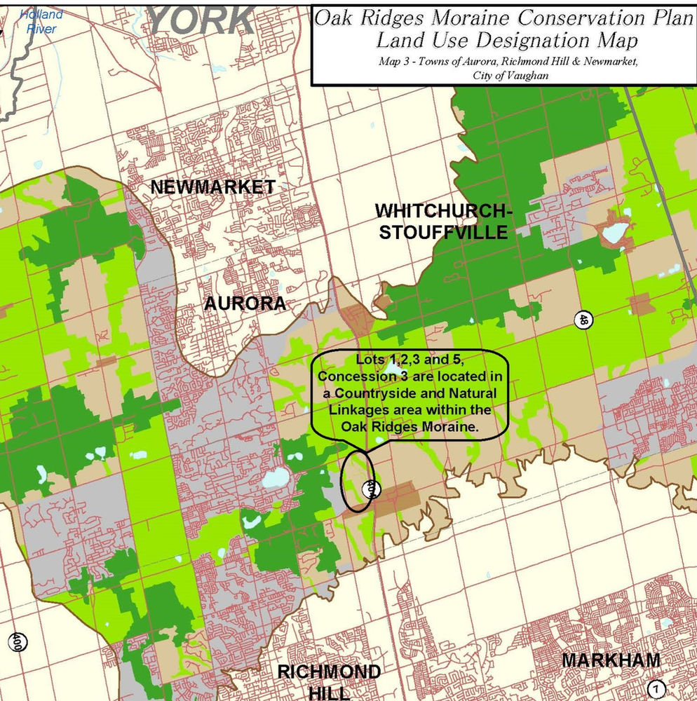 Oak Ridges Moraine Conservation Plan Map Employment Lands Zoning (Oak Ridges Moraine) What's With That?