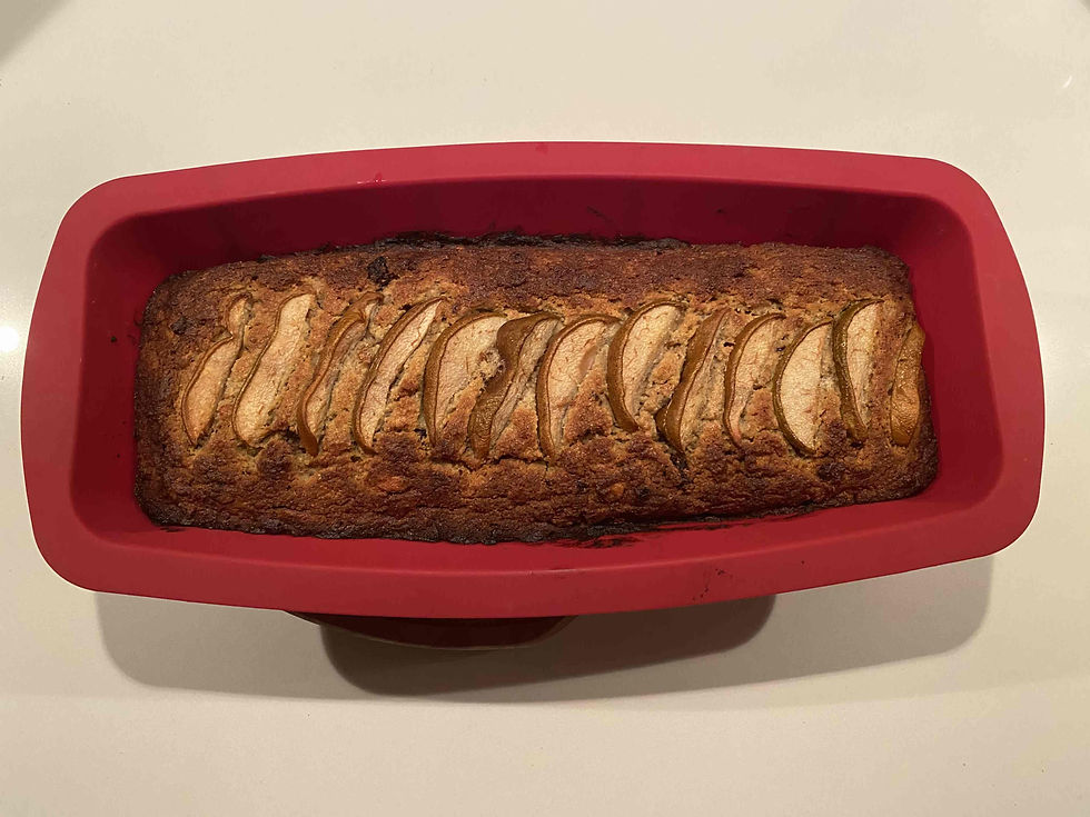Healthy pear bread recipe