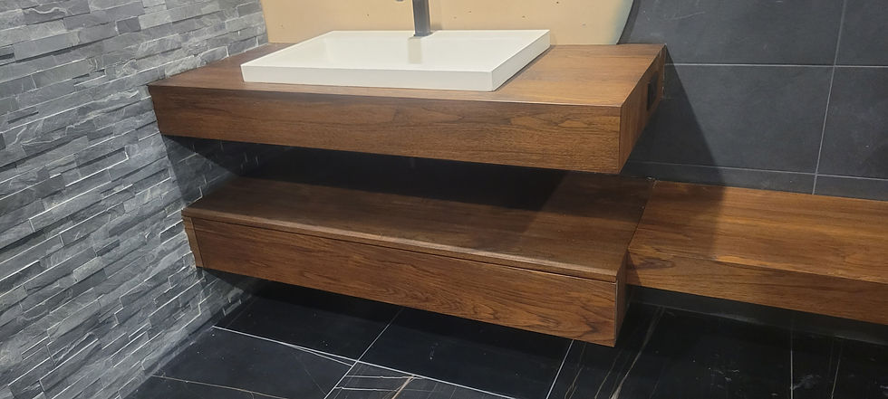 Floating vanity