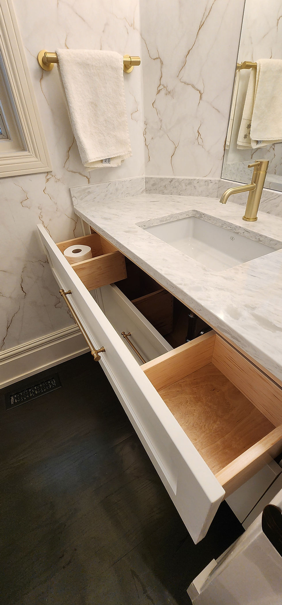 Vanity Sink Drawer