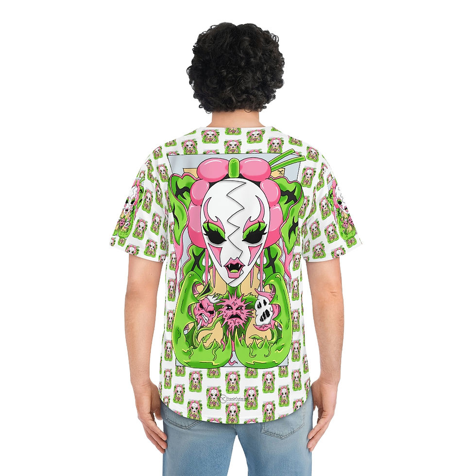 Thumbnail: Yum Yum Bedlam -  Baseball Jersey