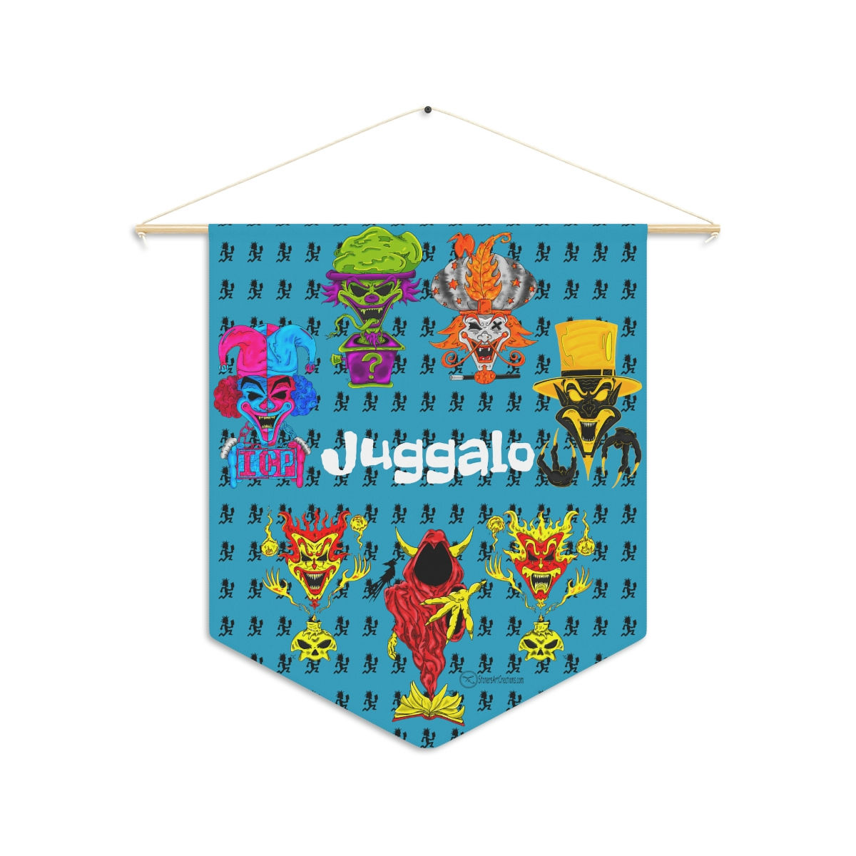 Joker Cards/Juggalo - Pennant