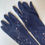 Thumbnail: "FLORAL GLOVES" blue