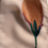 Thumbnail: Soft Blossom Chiffon skinny scarf 