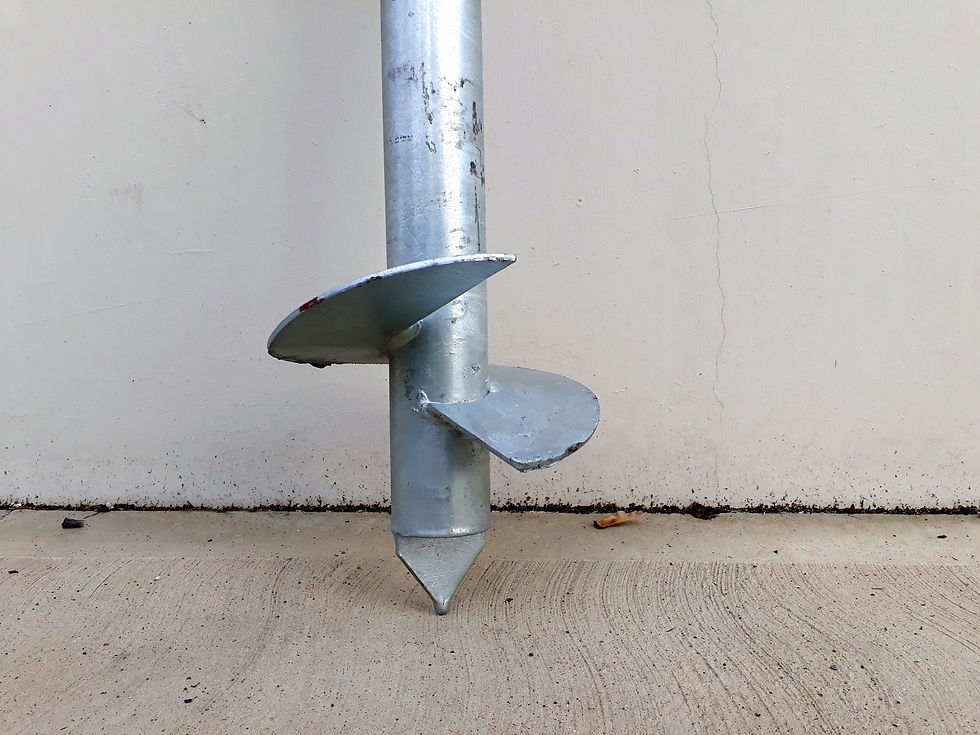 Feet to be screwed into the grounditare con elica_A