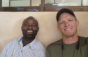 Michael and Pastor Blessing