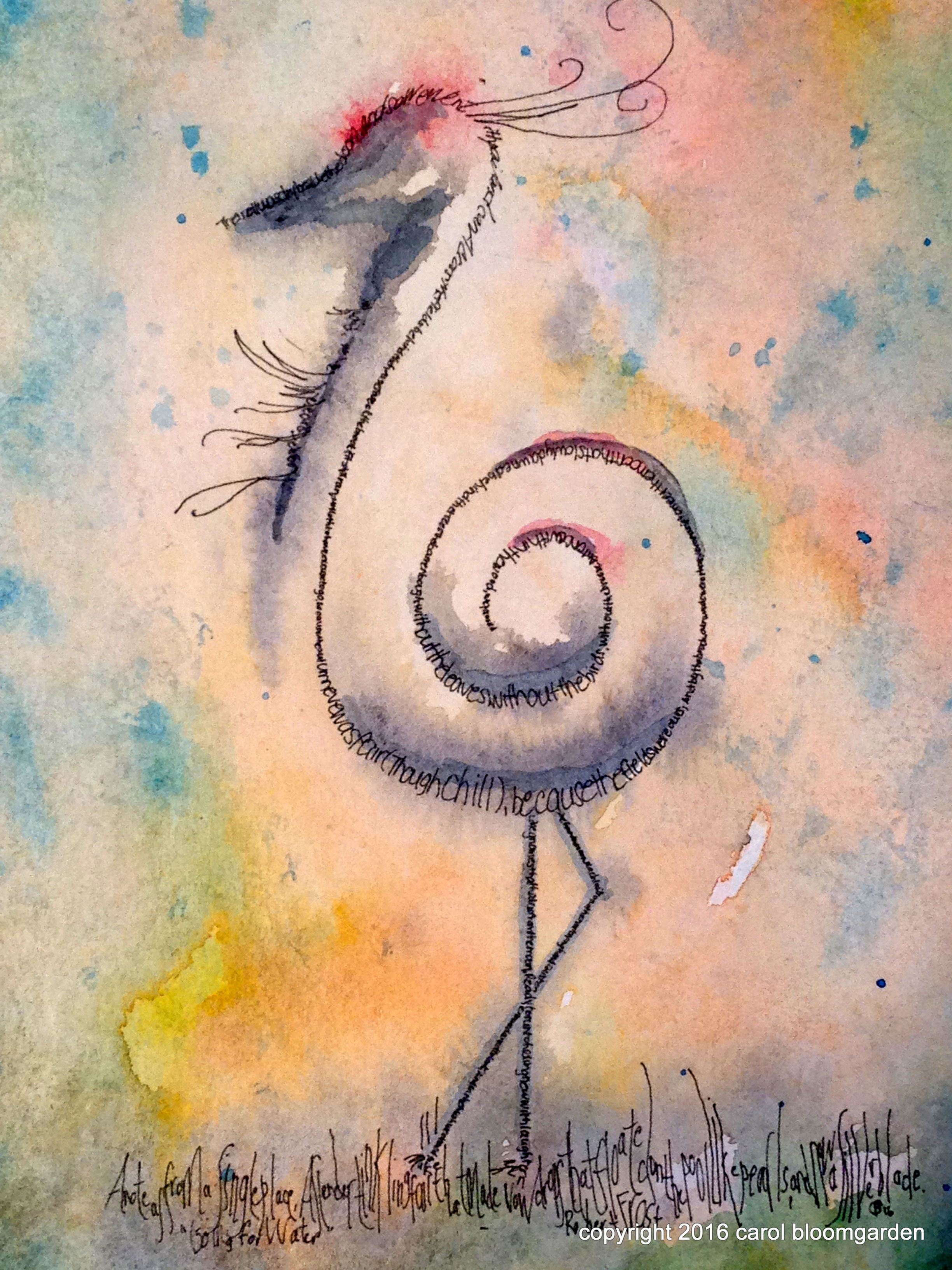 Frost's "Going for Water" (handpainted giclee)