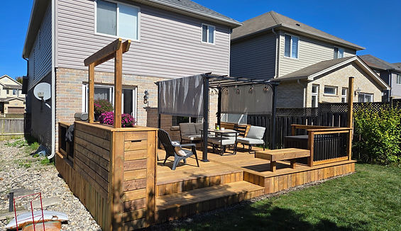 Pressure Treated Wood Deck