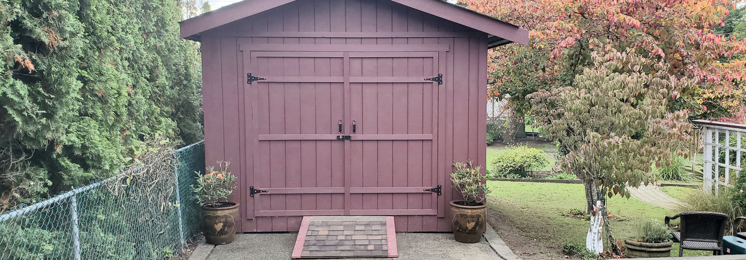 12x12 Rancher Style garden shed
