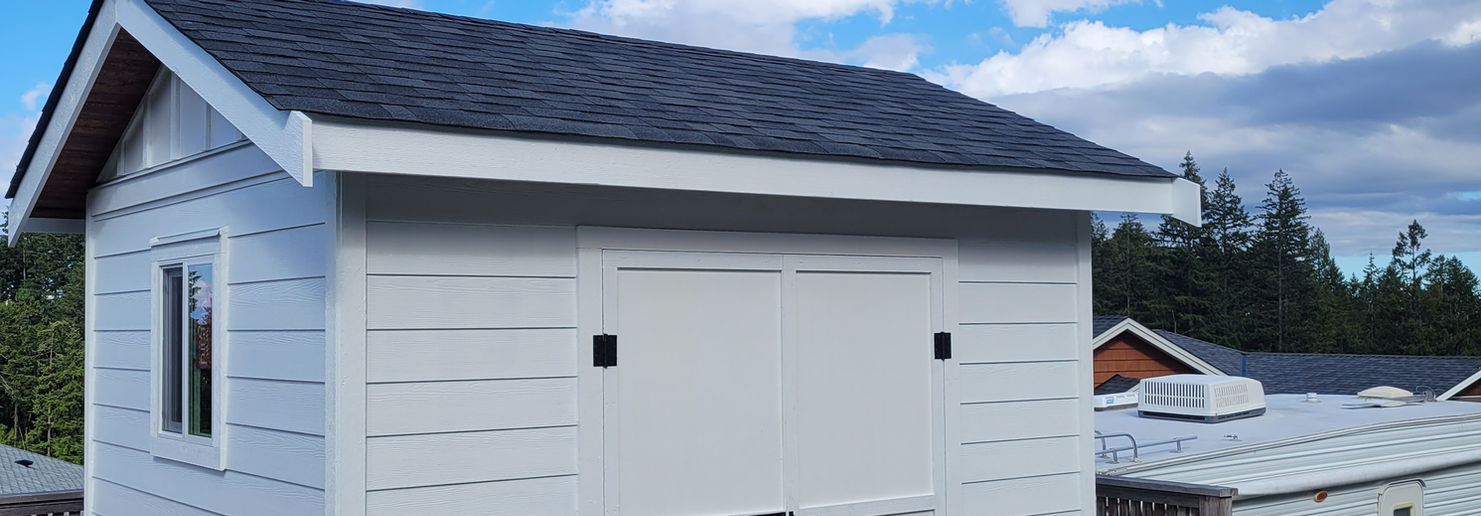 Hardie Style Exterior Shed