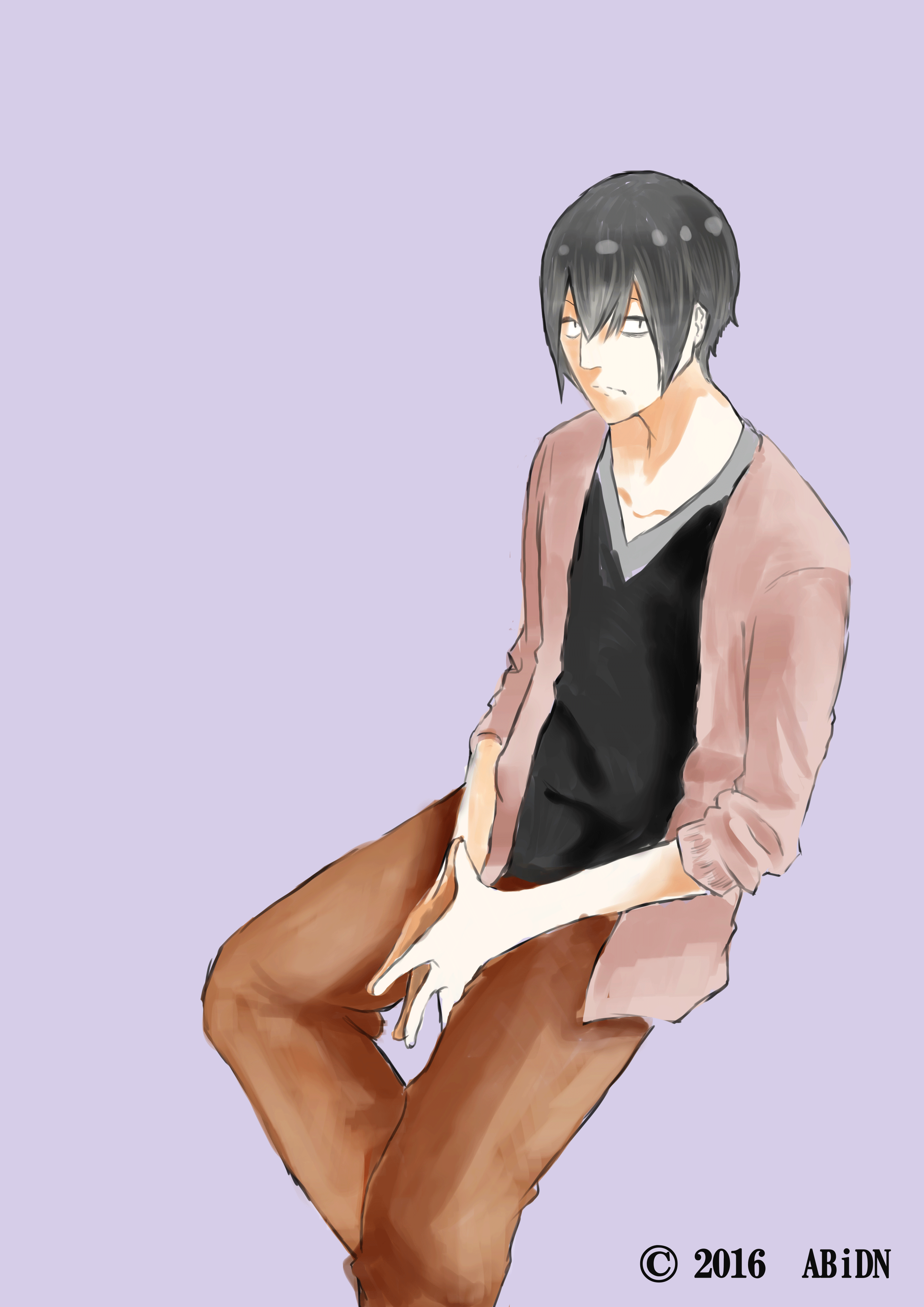 目つき悪い系男子