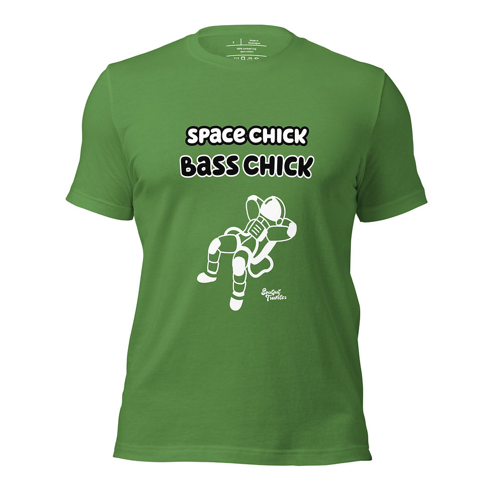Thumbnail: Spacechick Basschick T-shirt