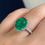Thumbnail: Emerald Oval Ring 5.03 CTS