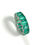 Thumbnail: Emerald Emeraldcut Band 8.40 Cts