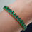 Thumbnail: 22.9 Carat Emerald Tennis Bracelet