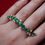 Thumbnail: 3 Carat Double Finger Emerald Ring