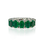 Thumbnail: Expandable Emerald Oval Band 13.5 CT