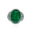 Thumbnail: Emerald Oval Ring 6.69 CT